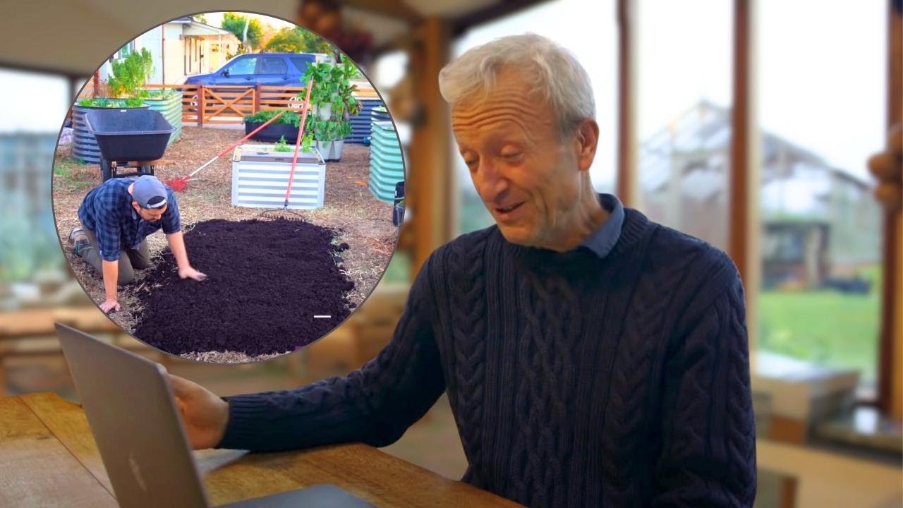 Cómo crear camas de cultivo sin excavar en el Reino Unido y California