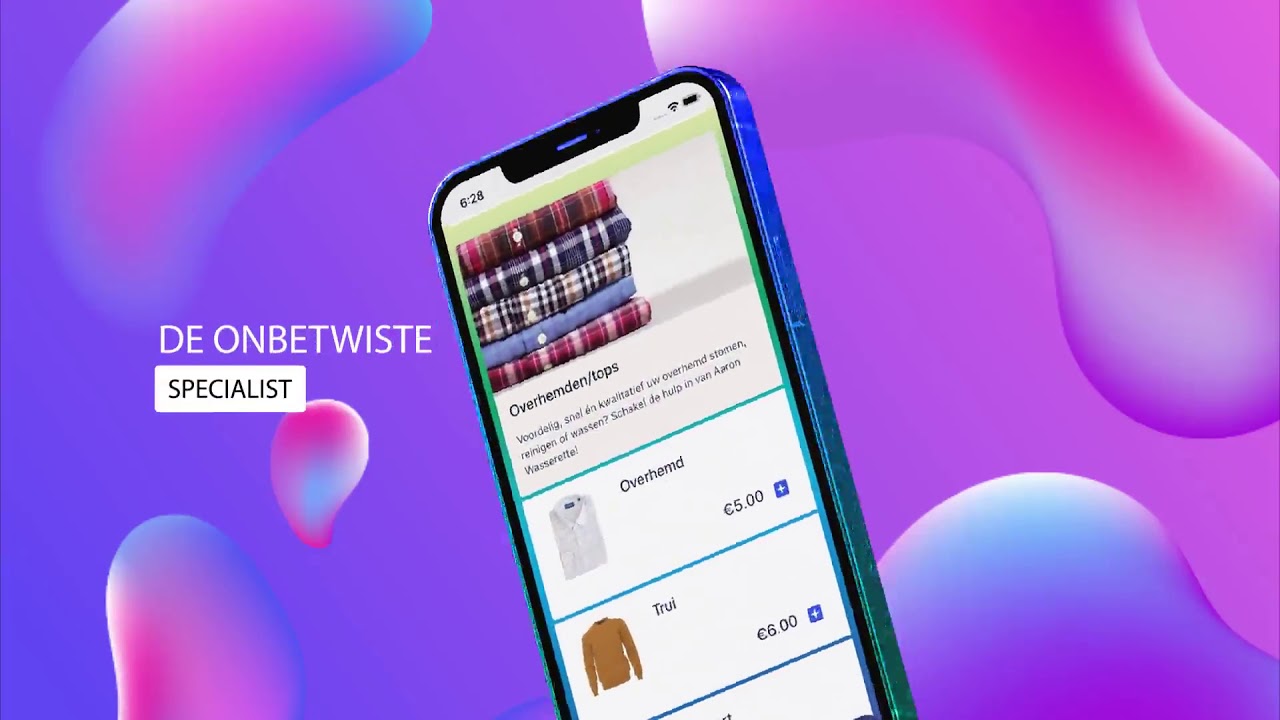 App van Aaron Wasserette & Stomerij