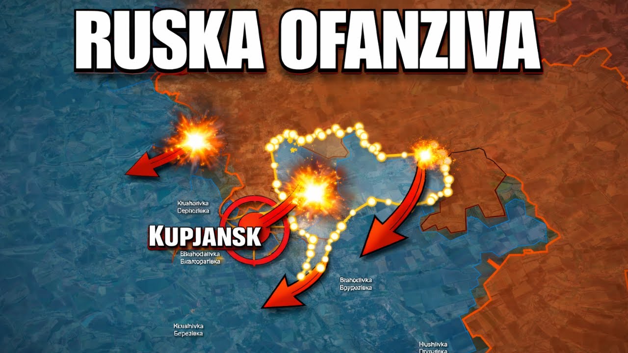 Ključni preokret: Ruski napredak kod Kupjanska 🔥