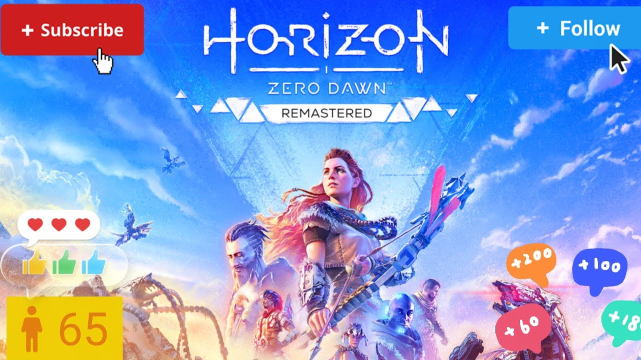 بث مباشر 🔴 لعبة Horizon Zero Dawn  الحلقه الاولى 😍 لاتفوتك بثوث لان دخلو 🤭