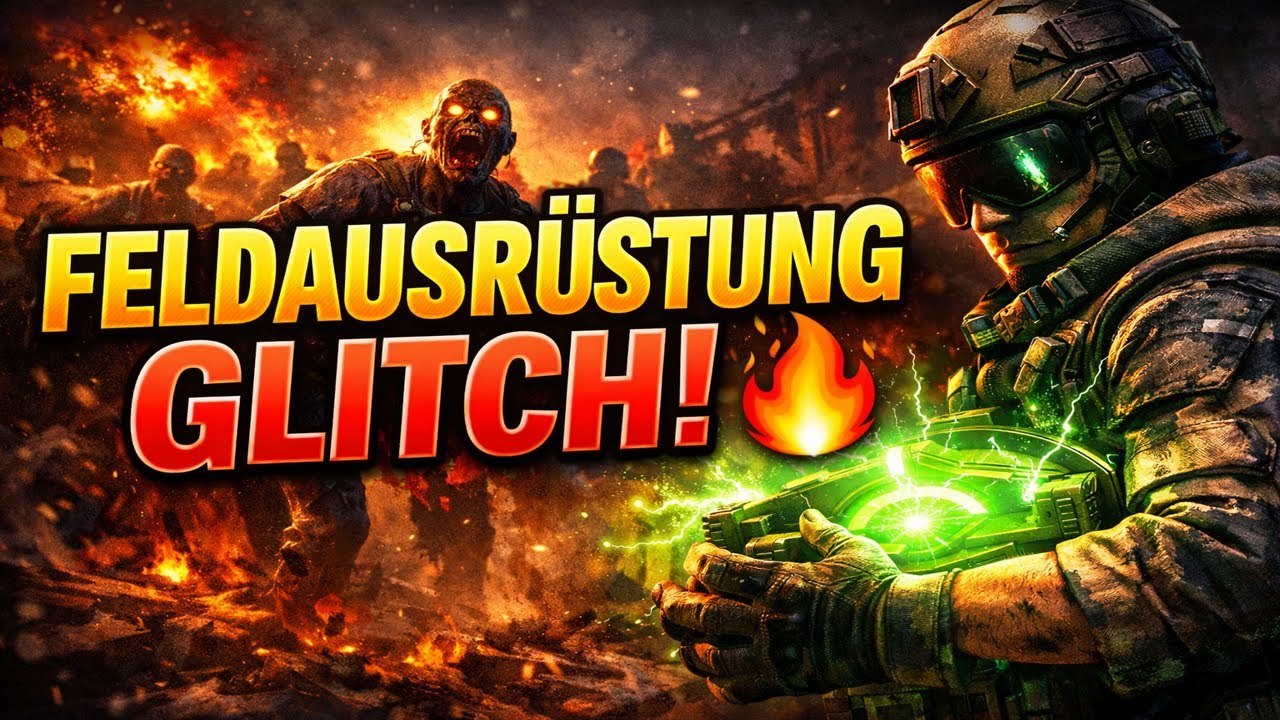 Der Feldausrüstung-Glitch in BO7 Zombies – Du wirst nicht glauben, was passiert!