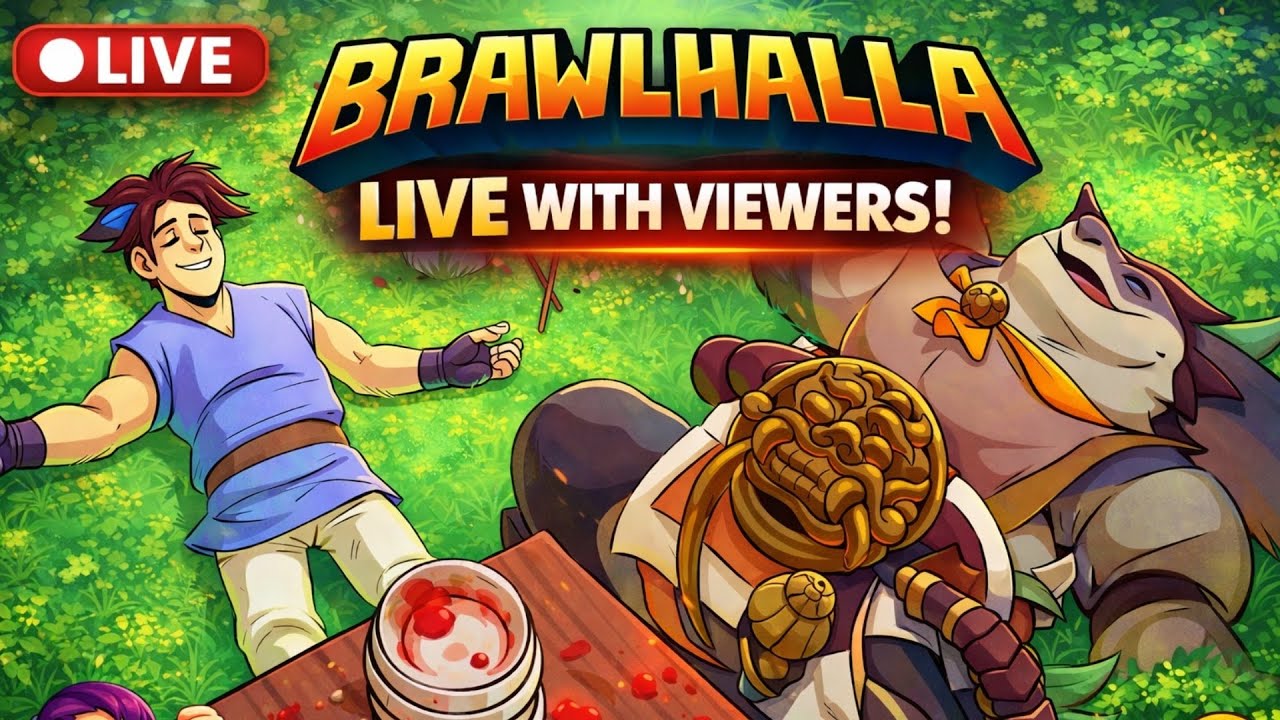 Chill Brawlhalla Stream With Viewers | Brawlhalla Live !!