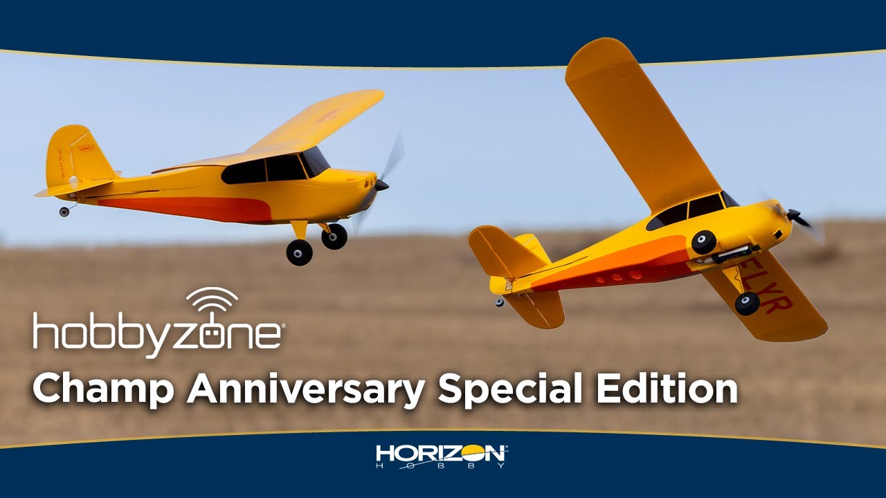 HobbyZone Champ Anniversary Special Edition Beginner RC Airplane