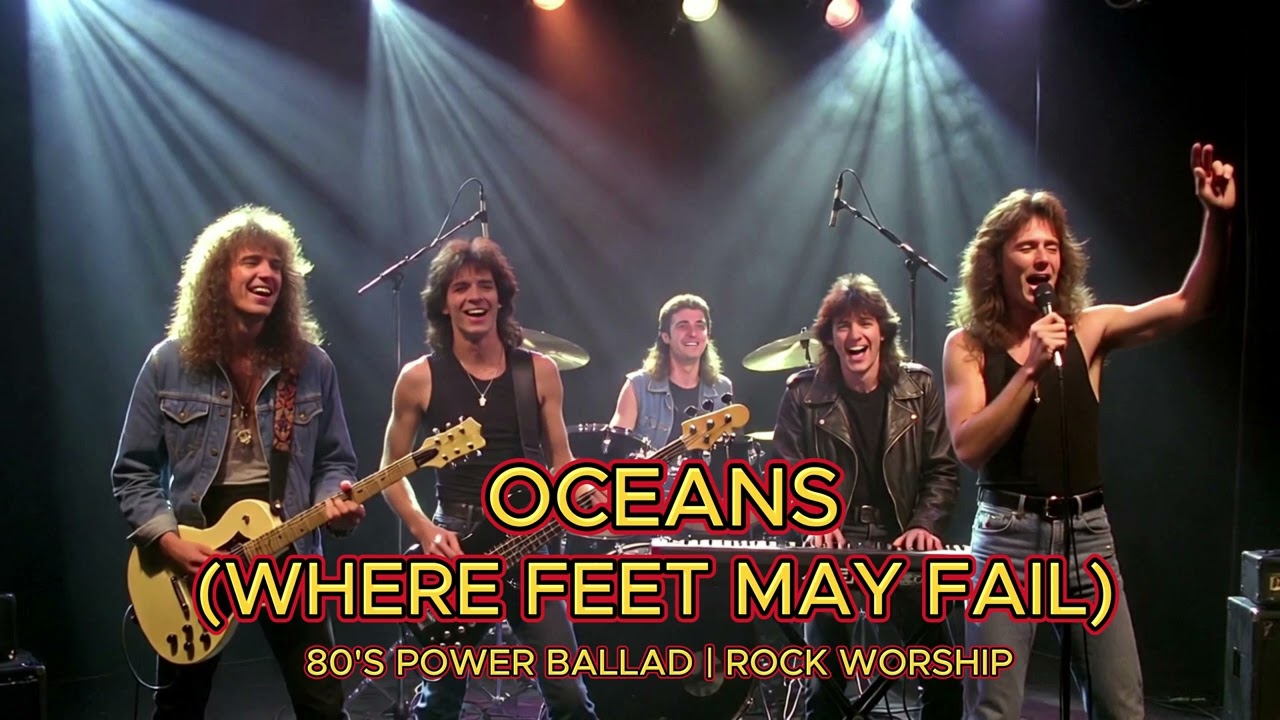 Oceans hillsong united | 80s power ballad version