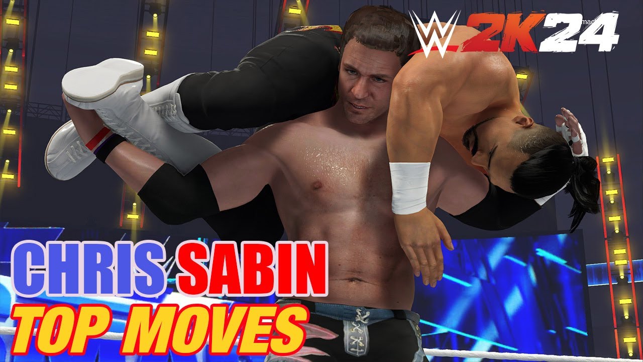 CHRIS SABIN WWE 2K24 TOP MOVES