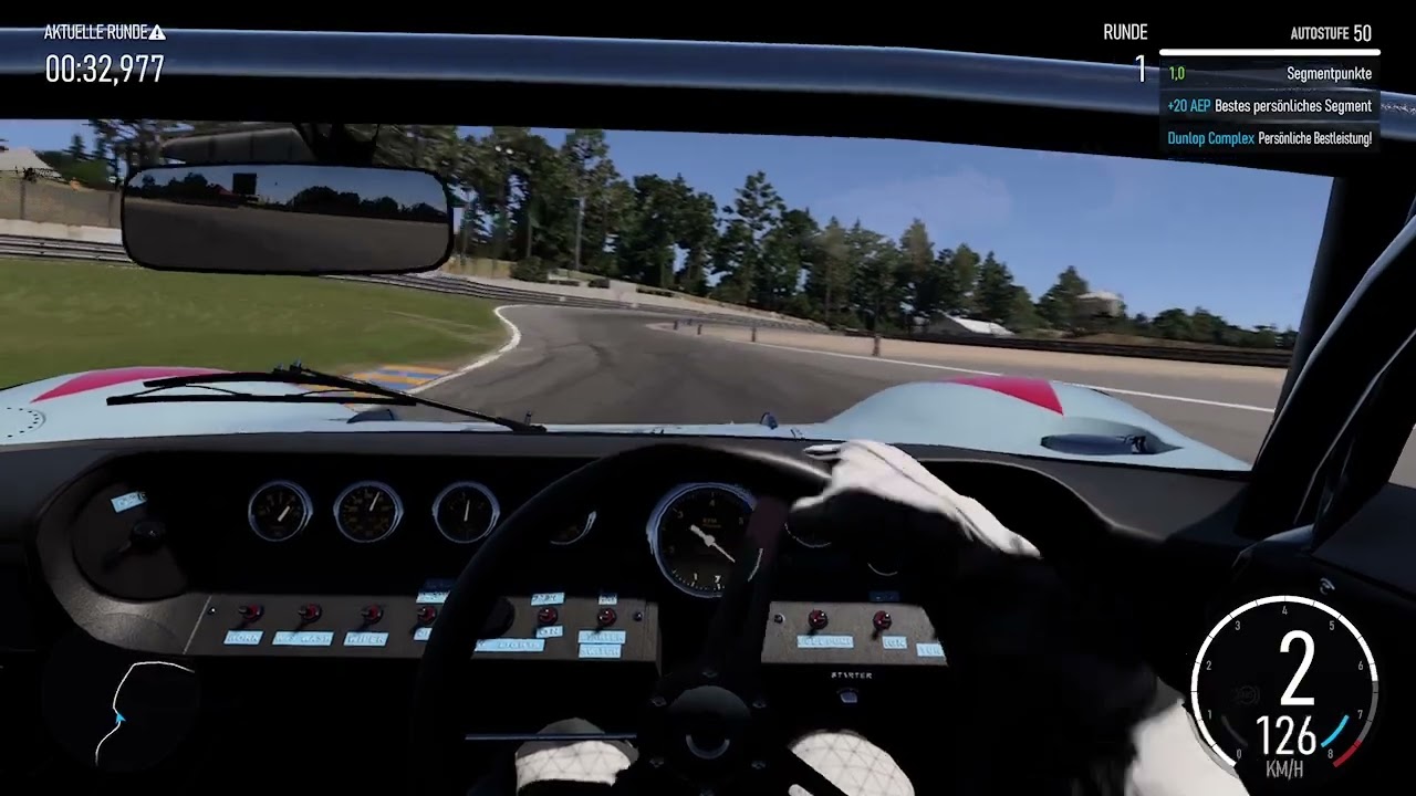 Forza Motorsport : Ford #2 GT40 Mk II Le Mans 66' Le Mans (Full Tuning) Speed Test 
