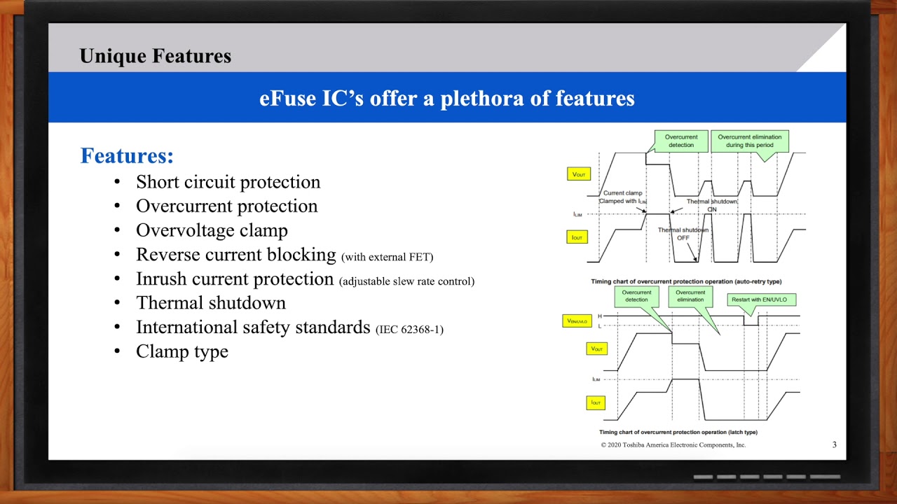 Protecting Circuitry with eFuse IC -- Toshiba and Mouser Electronics