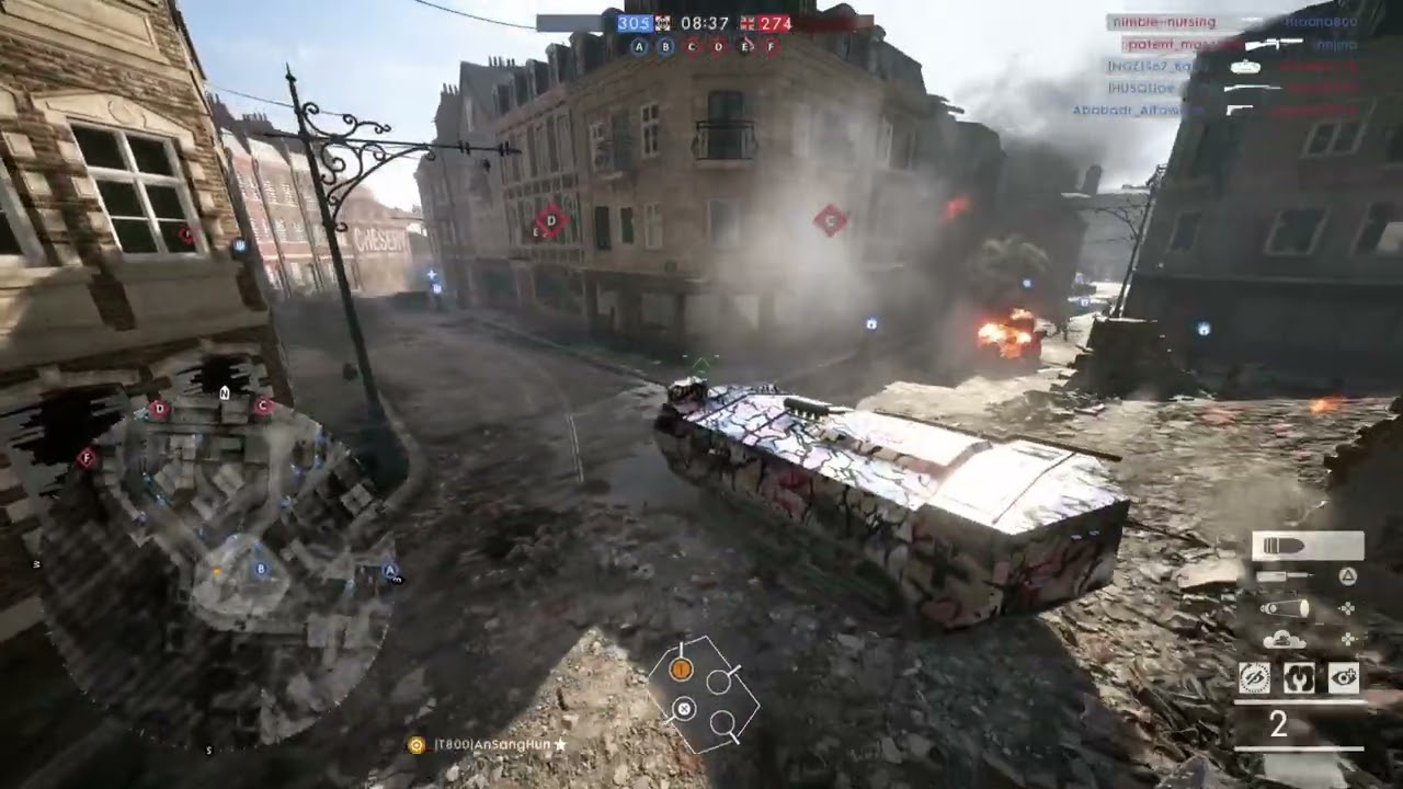 Battlefield 1 Amiens CQ 76k0d (St Chamond)