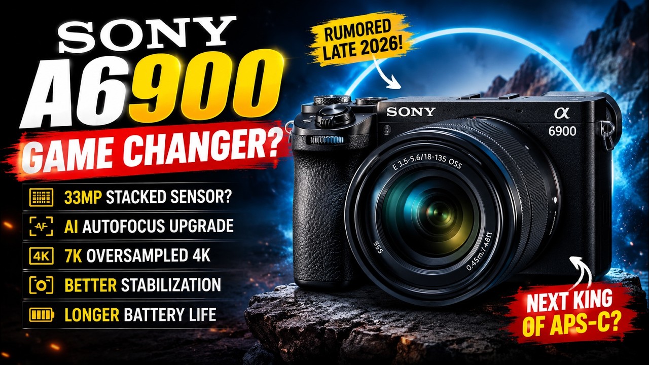 Sony A6900 Leaks: Release Date, Specs & Biggest Upgrades!