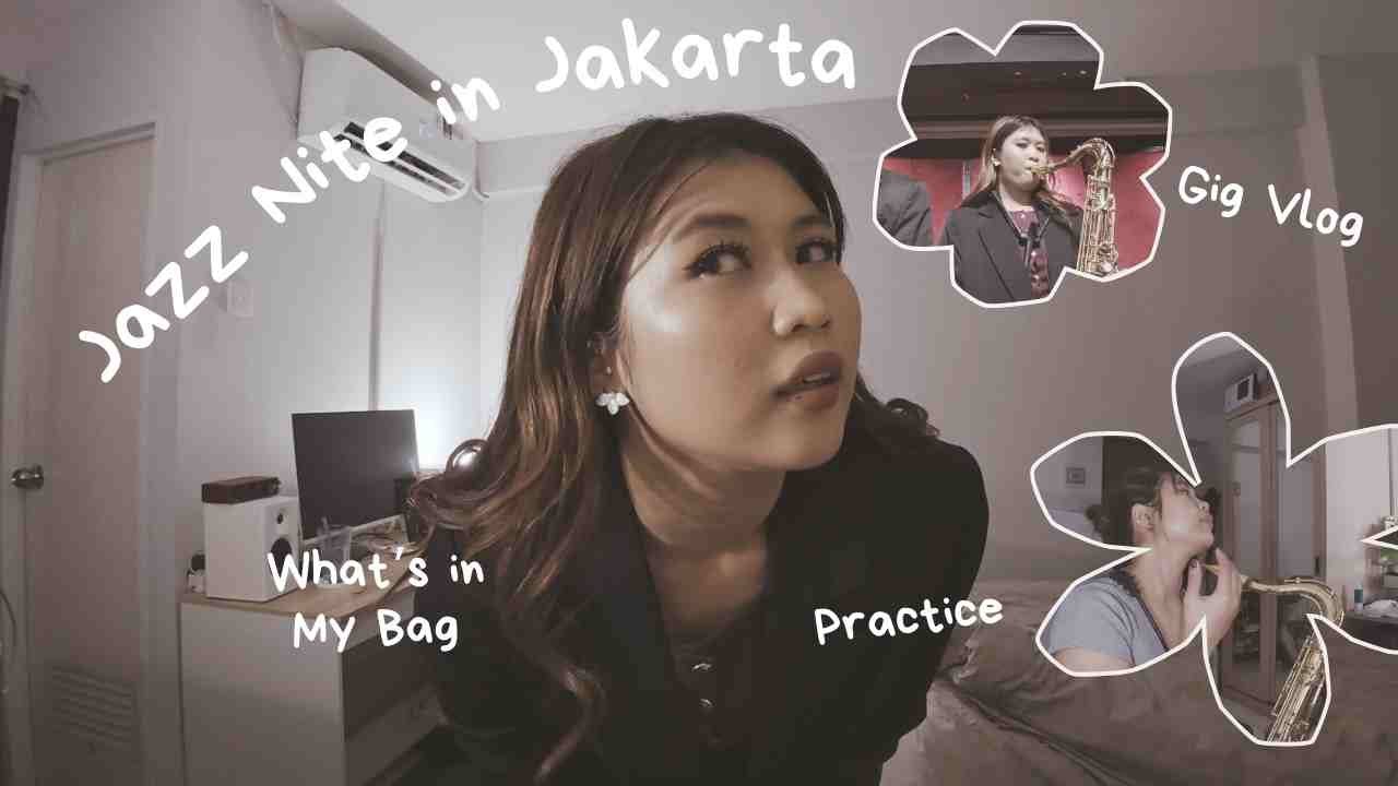 jazz night in jakarta | gig vlog