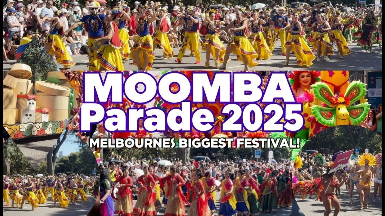 Moomba Parade 2025: Melbourne’s Biggest Celebration in Full Color! #MoombaParade2025