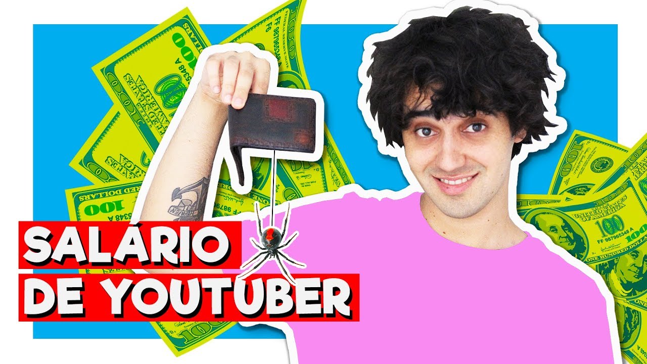 QUANTO GANHO COM YOUTUBE? | Salário de Youtuber