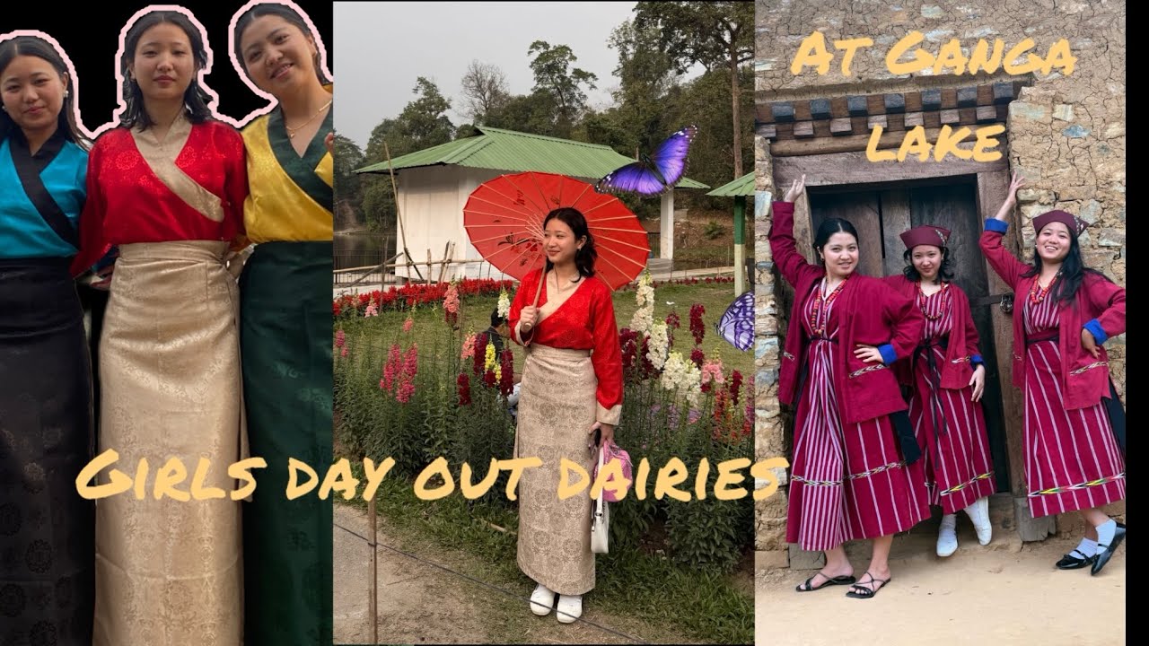 Day14||100days|| challenge|| #dailyvlog #arunachalpradesh || Exploring￼ Ganga Lake…🍀🍁🪾👘