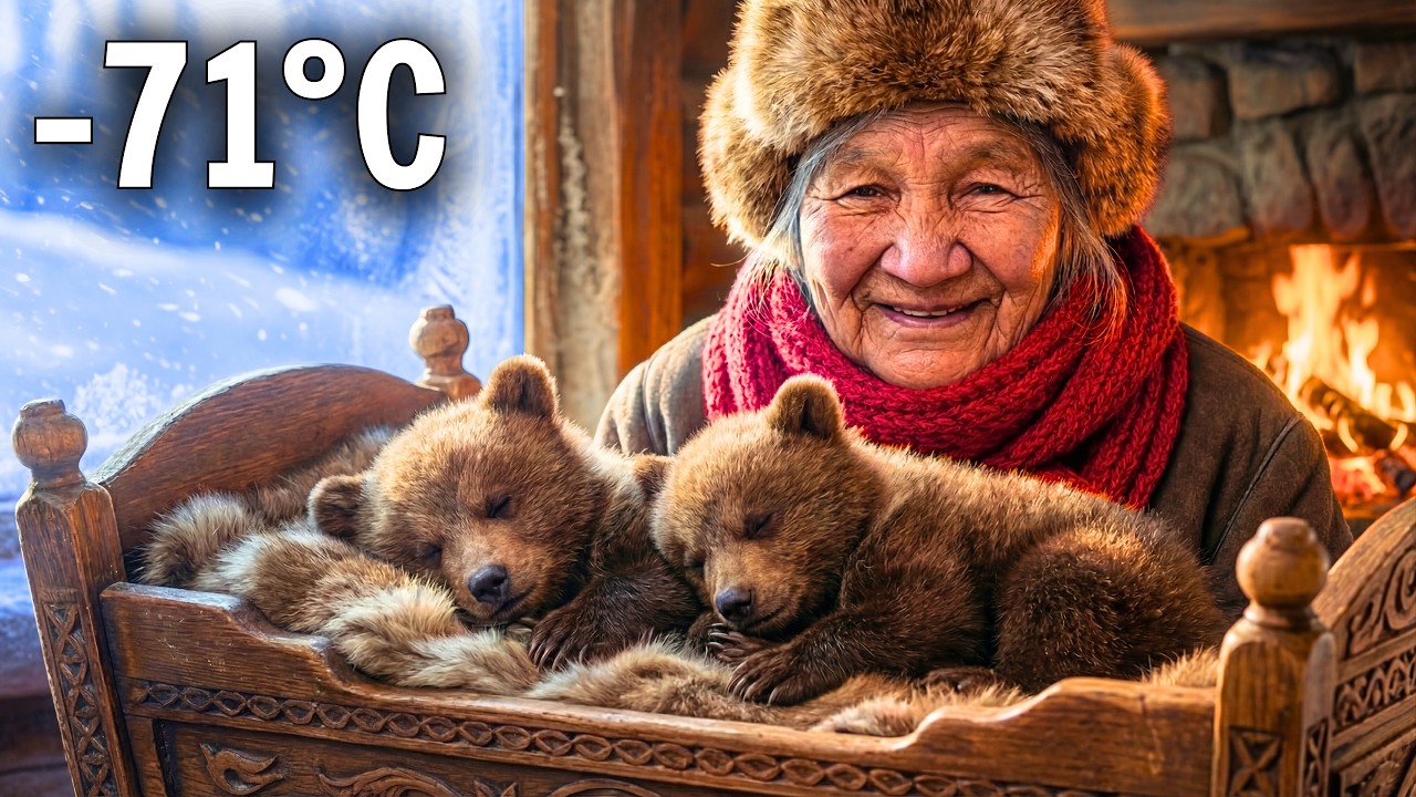 🧸Она положила замерзающих медвежат в колыбель своего ребенка при -71°C ❄️