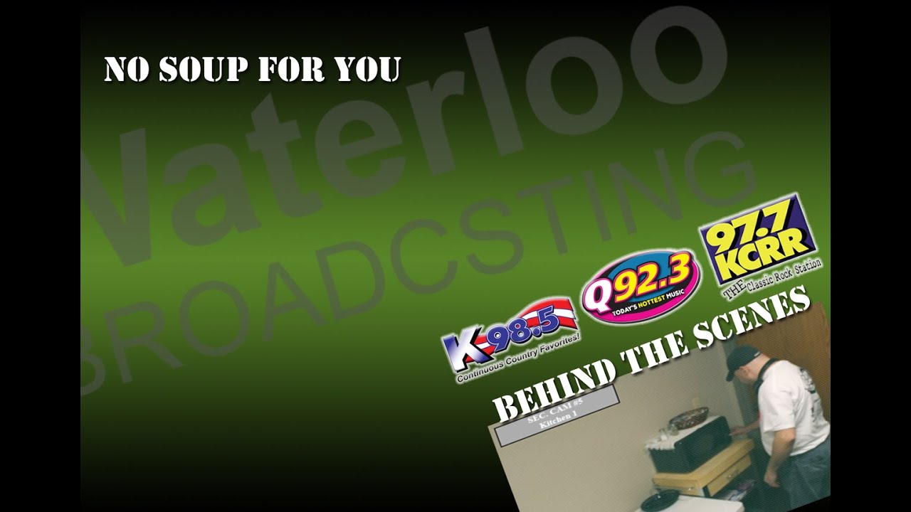 Behind the Scenes: No Soup For You (K985.cm)