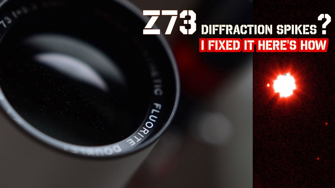 William Optics Z73 diffraction spike fix
