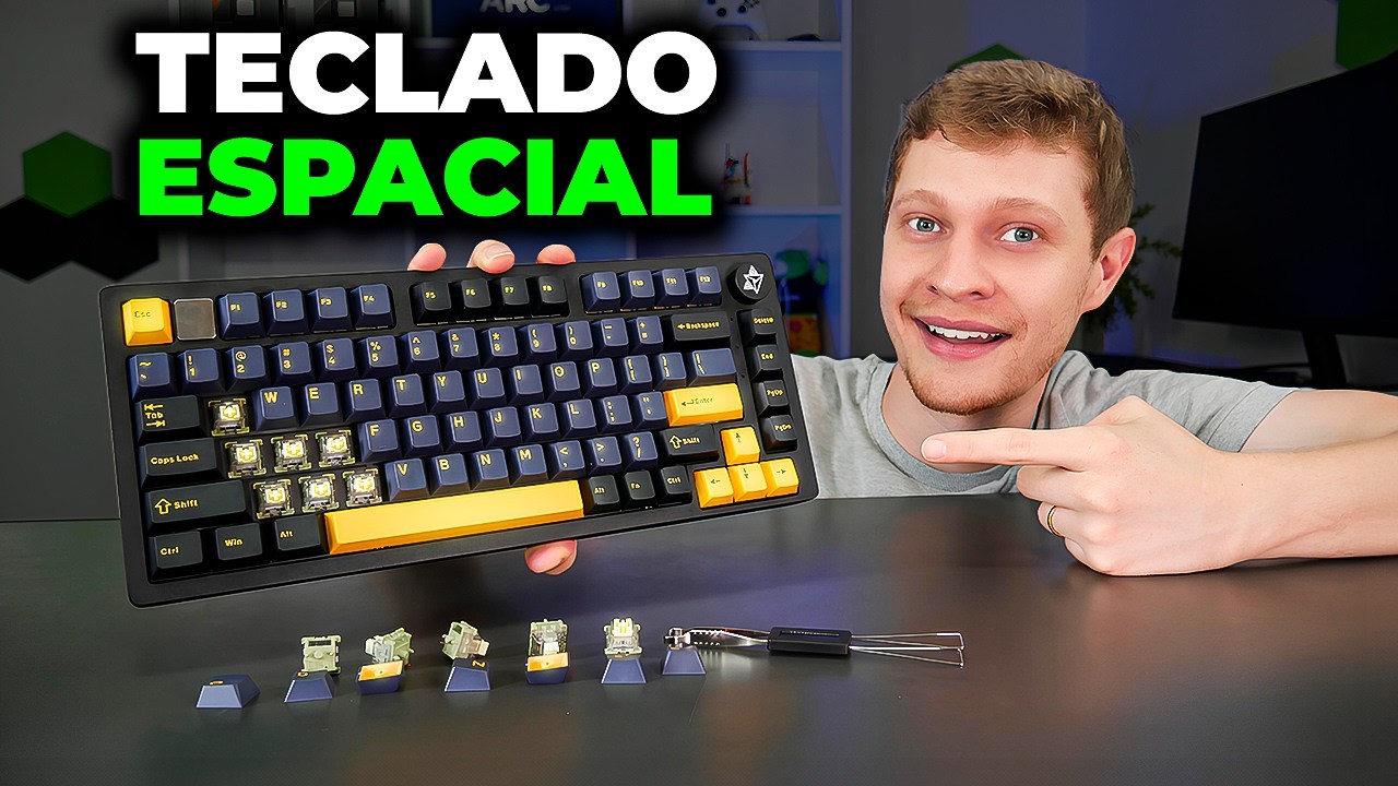MEU PRIMEIRO TECLADO MECÂNICO PROFISSIONAL! ADAMANTIUN AKIRA VALE A PENA?