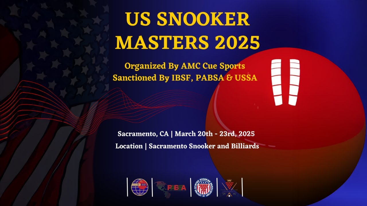 US Snooker Masters 2025 | Group Stage | Sacramento Snooker and Billiards