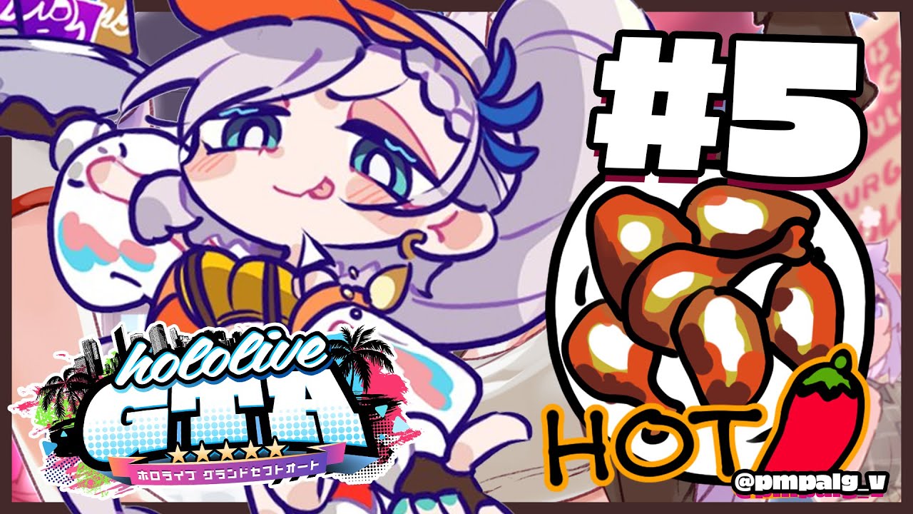 【#holoGTA RP】DAY 5! 🍔🍗STRESSED FROM LOSING BLACKJACK? TRY OUR NEW MENU! 🍗🍔【Pavolia Reine/hololiveID】