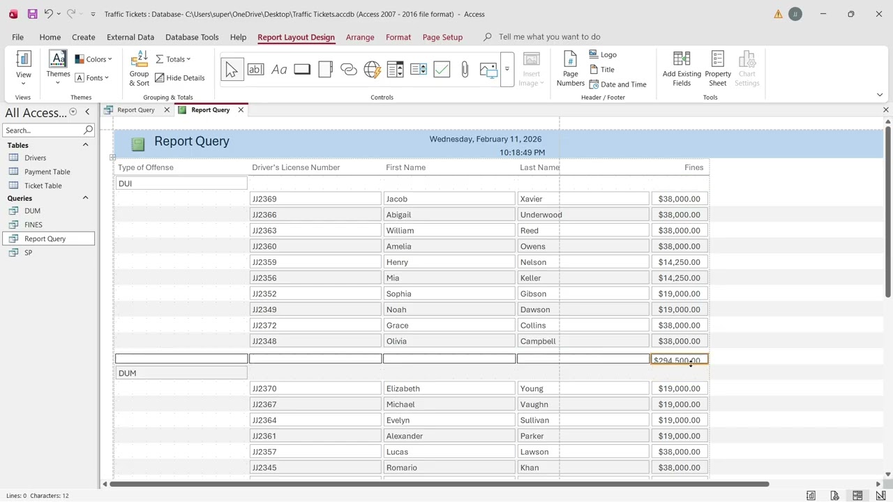Creating Report and Form (IT SBA)