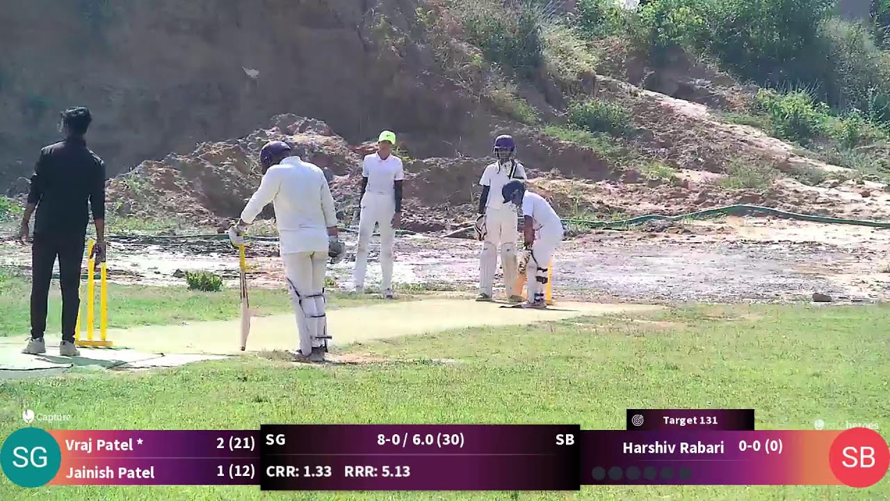 SPCT BLUE vs SPCT GANDHINAGAR Live Cricket Match | 09-Nov-25 07:53 AM 30 Live - SPCT DIWALI CUP