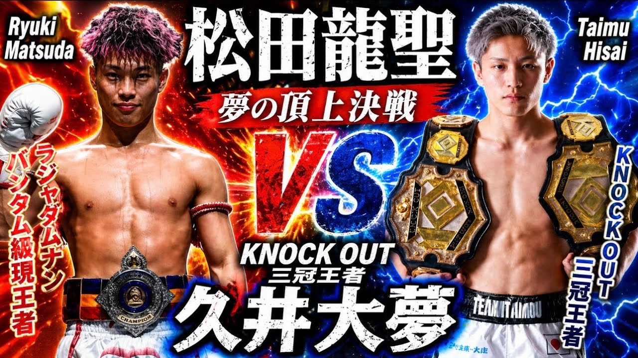 松田龍聖(Ryuki Matsuda)vs久井大夢(Taimu Hisai)【２Rスパーリング】