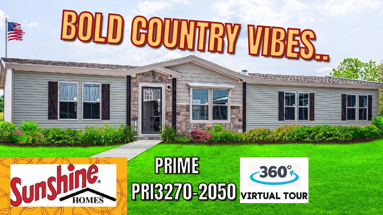 SUNSHINE HOMES PRIME PRI3270-2050 360 VIRTUAL TOUR | DIVINE MOBILE HOME CENTRAL |