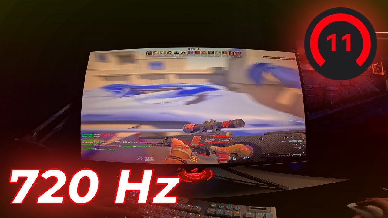 CS2 POV: AWP DM on 720 Hz OLED