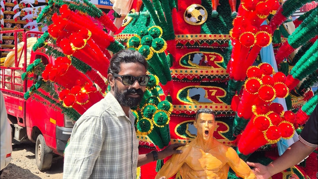 കൂർക്കഞ്ചേരി തൈപൂയം കാവാടി തൃശ്ശൂർ  ⚽Cristiano മുതൽ .I. M. Vijayan⚽ വരെ സ്പെഷ്യൽ കാവടികൾ 