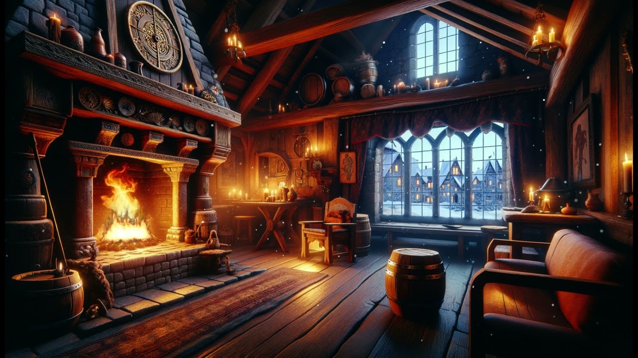 Tudor Tavern with Lute Music: Ambiance and Concentration or Study Music