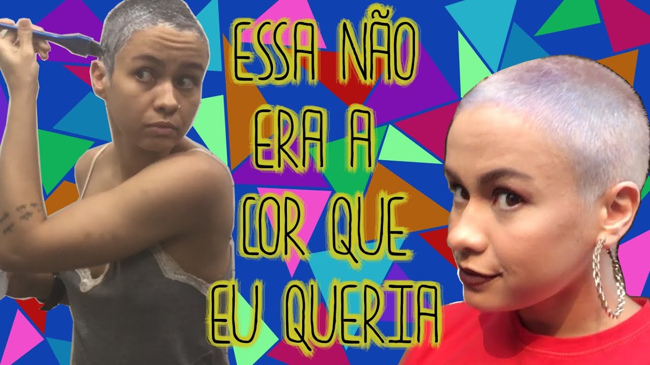 VLOG da 💩 que eu fiz no meu CABELO!