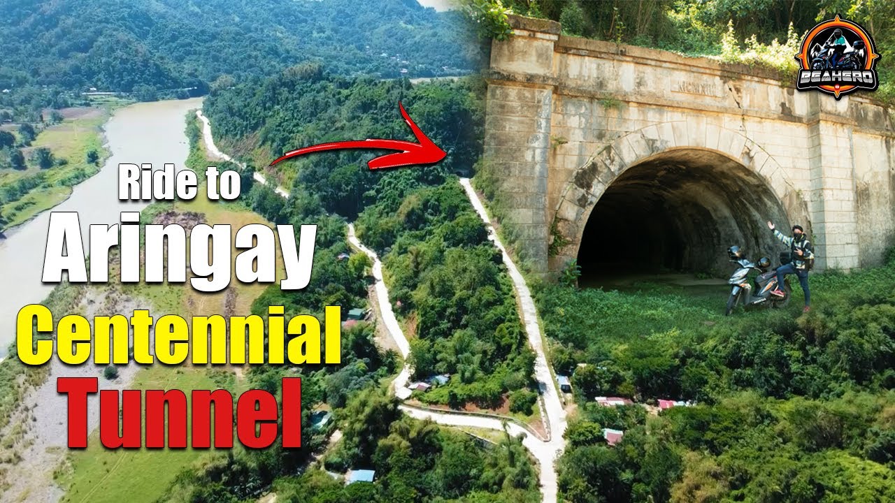 ARINGAY CENTENNIAL TUNNEL | Asin road tunnels | Aringay, La Union | Honda Beat Long Ride | BEAHERO
