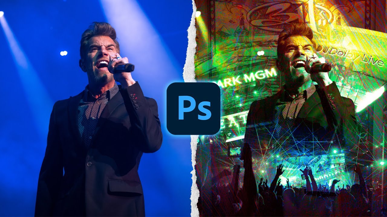 Create Dynamic Concert Photos | Photoshop Tutorial