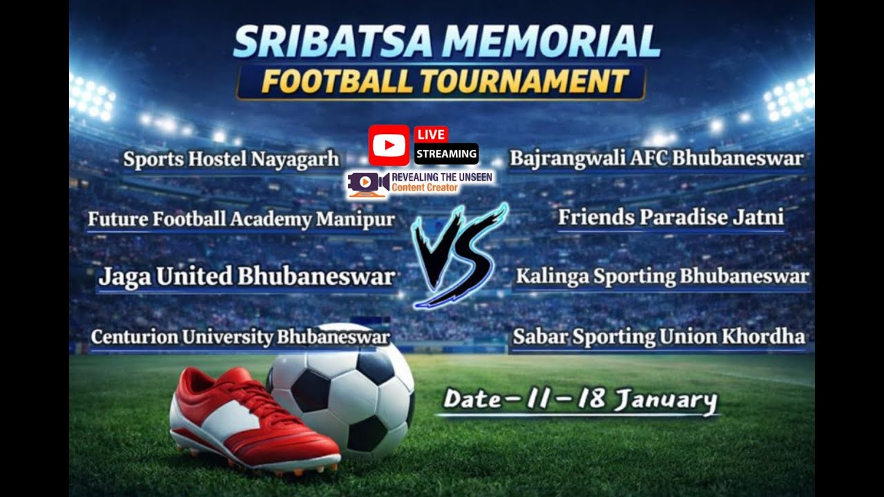 LIVE🛑: Sribatsa Memorial Football Tournament| Kushamati #revealingtheunseen