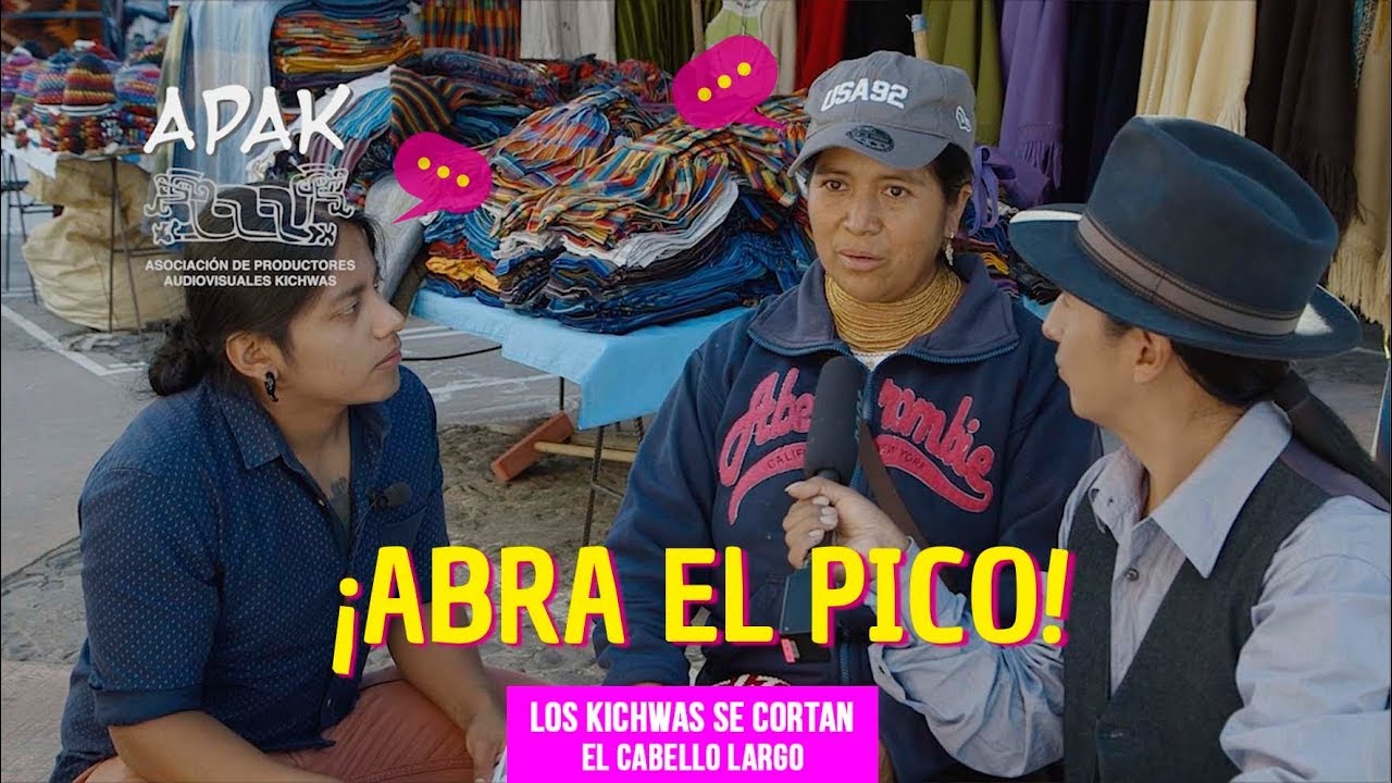 Los kichwas se cortan el cabello largo - ¡Abra el Pico!