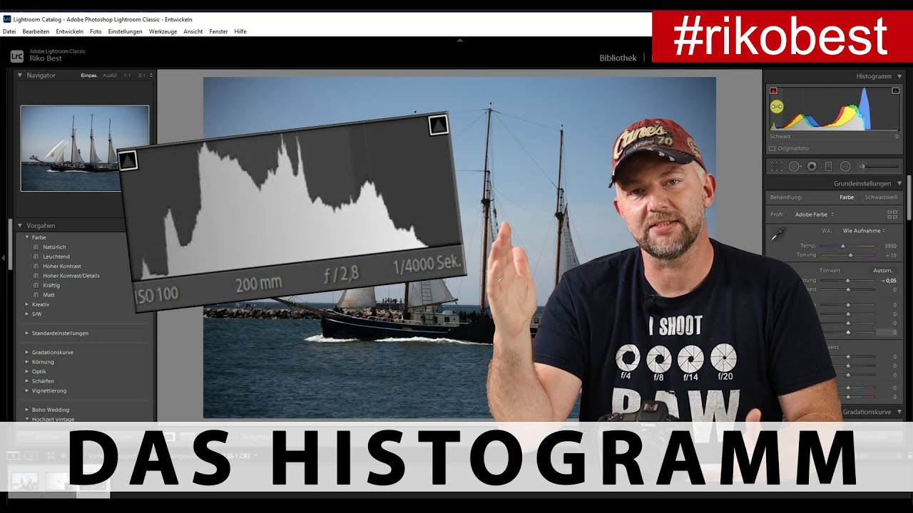 DAS HISTOGRAMM VERSTEHEN - perfekt Belichten - Fotografieren lernen für Anfänger