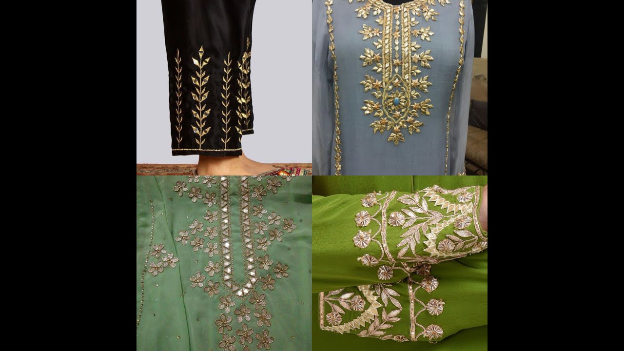 Gotta work on trouser,sleeve,neckline designs /gotta patti kay designs/@styleloft957