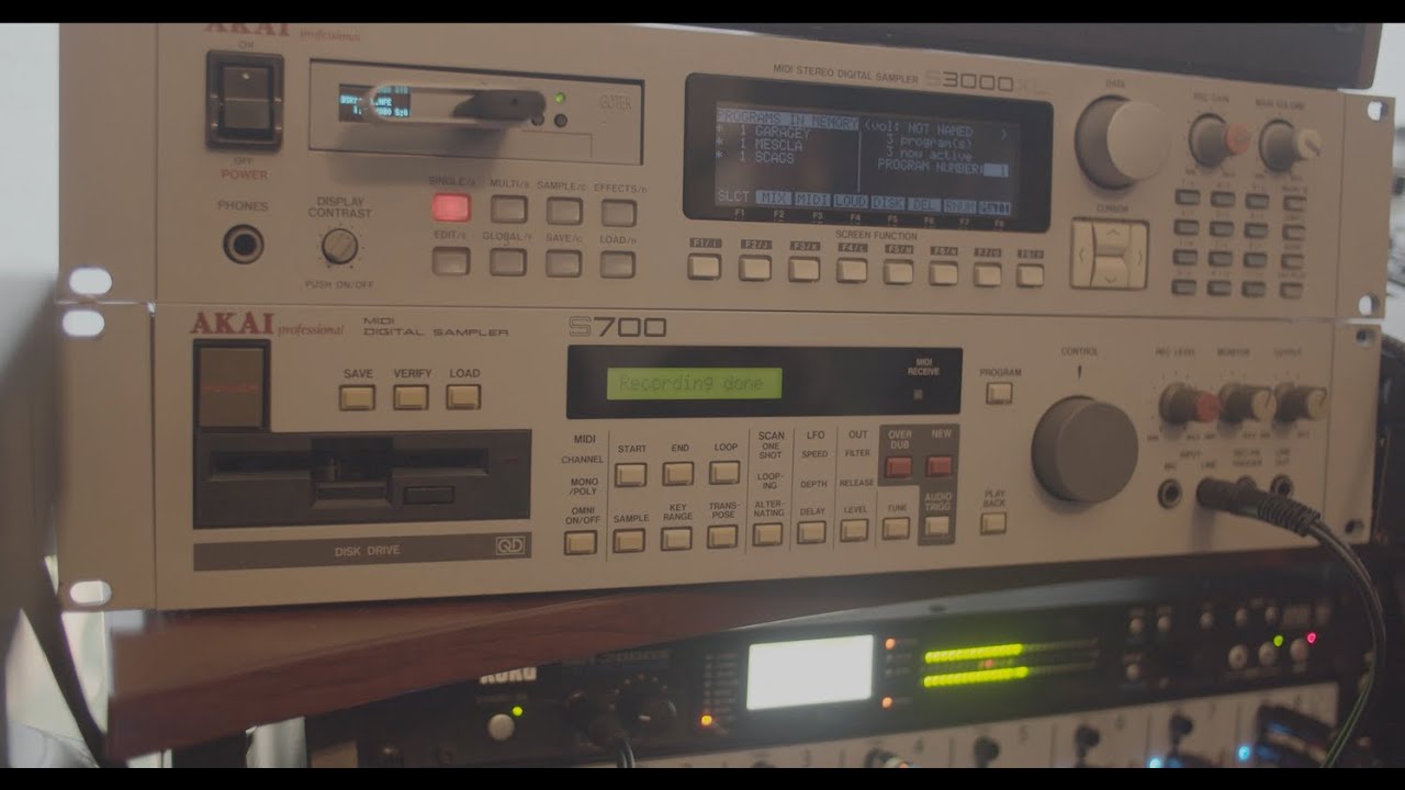 Akai S700 sampler -- a gem for '90s hip-hop