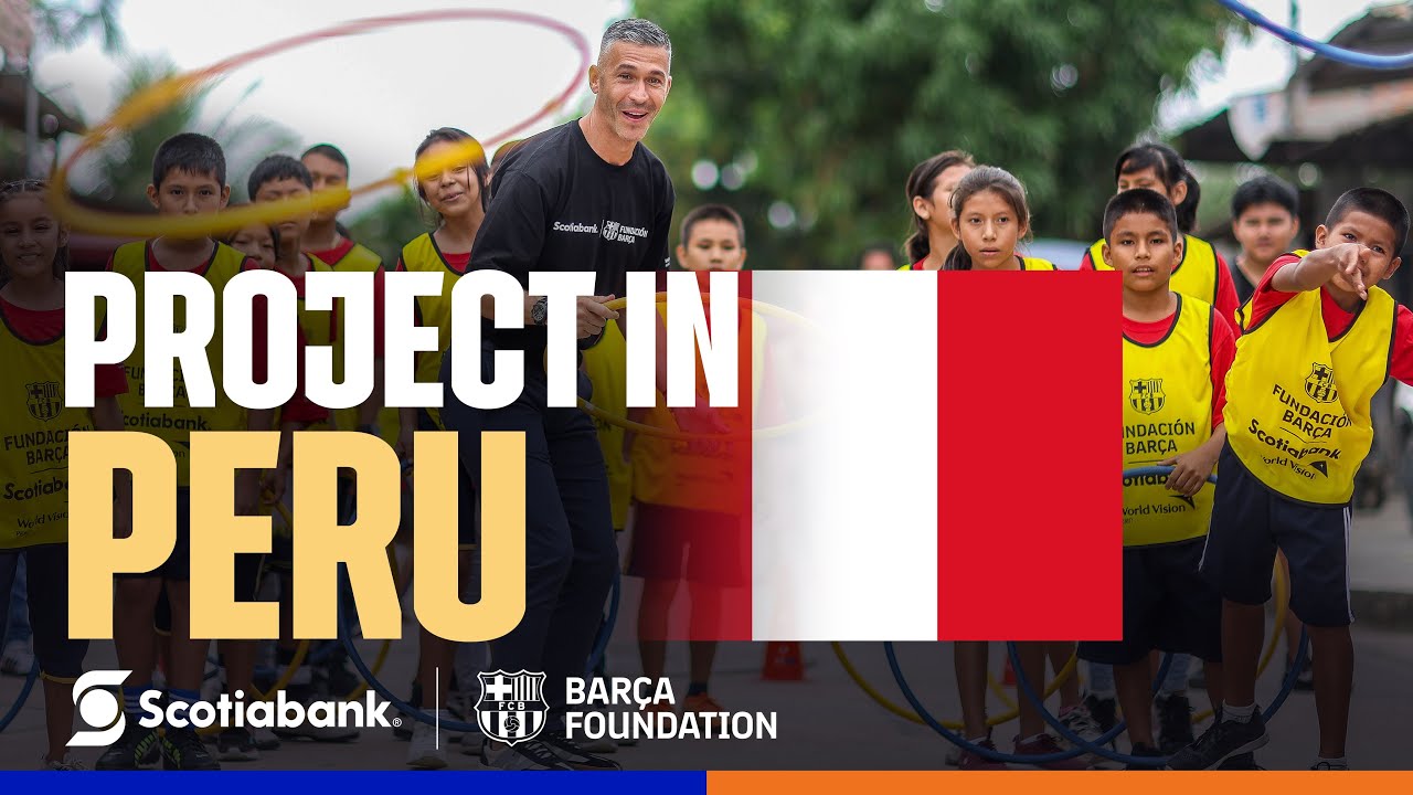 FC BARCELONA FOUNDATION project in Peru- Luís Garcia 🌎