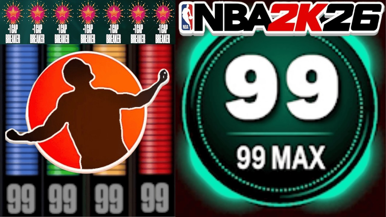 Самый быстрый способ достичь рейтинга 99 и получить ВСЕ бонусы Cap Breaker в NBA 2K26&hellip; (более 100...