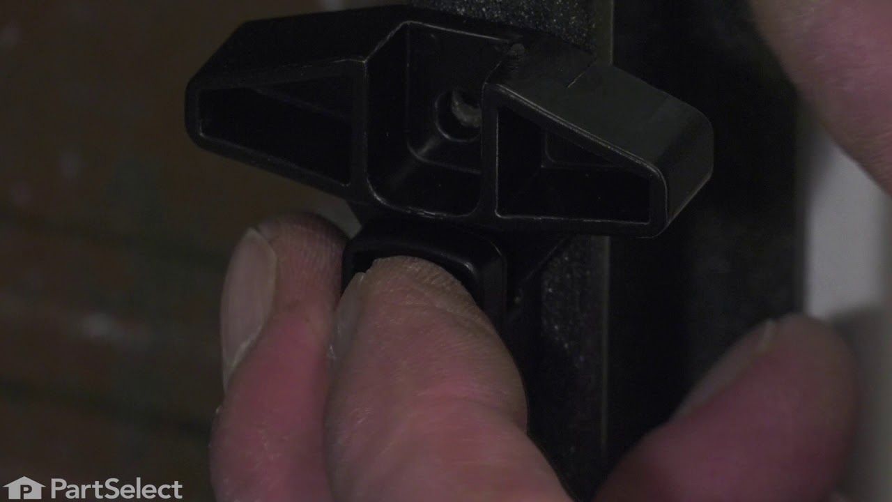 Whirlpool Range Repair - How to Replace the Drawer Glide (Whirlpool # WPW10114344)