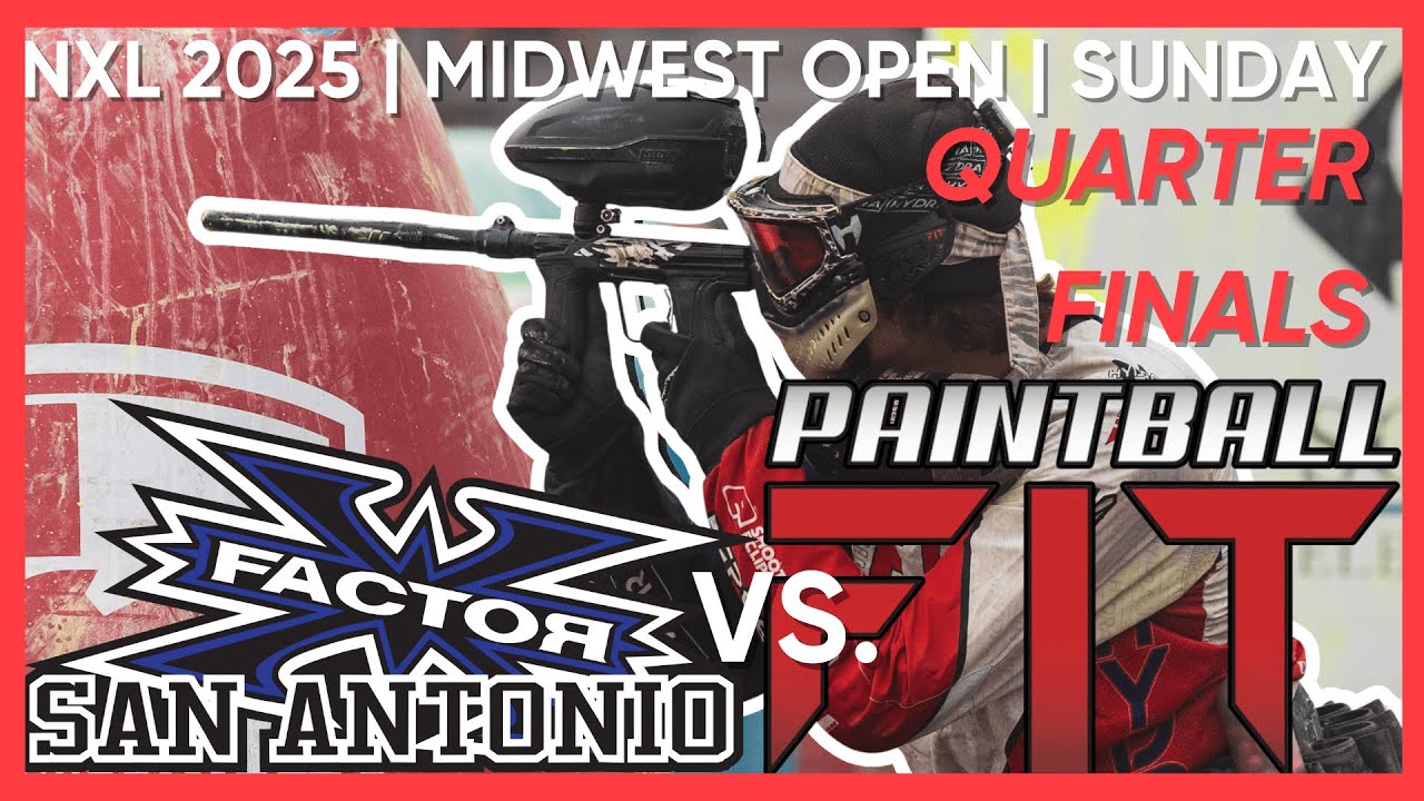 PaintballFIT против San Antonio X-Factor | NXL Midwest Open &mdash; воскресенье, 22 июня 2025 г.