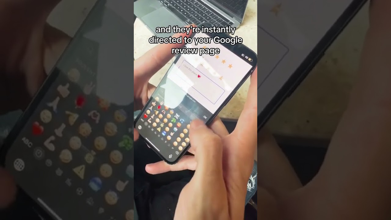 Popcards Google Reviews Contactless Card