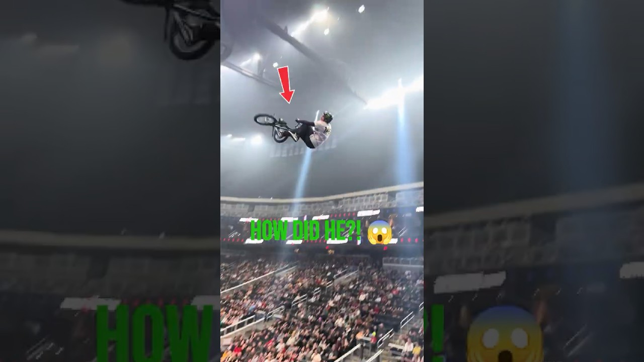 The physics on this flip is illegal 🤯#bmx #nitrocircus #backflip #extremesports #action