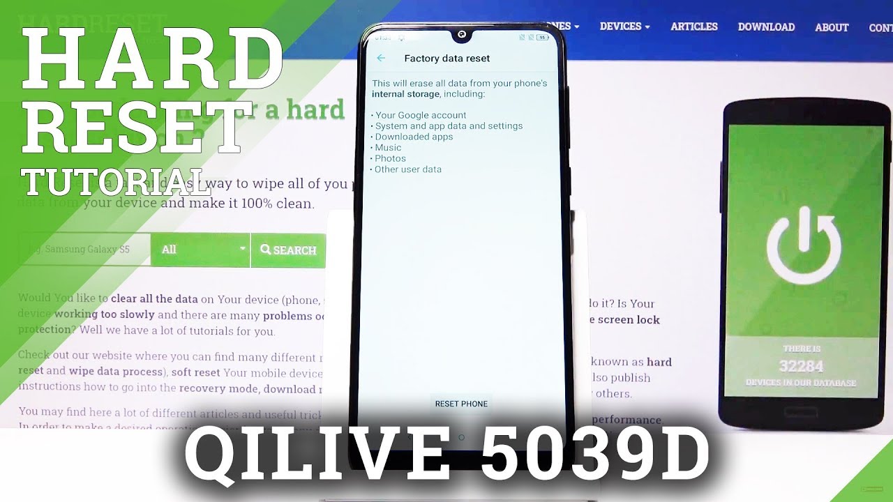How to Hard Reset QILIVE 5039D &ndash; Factory Reset Method