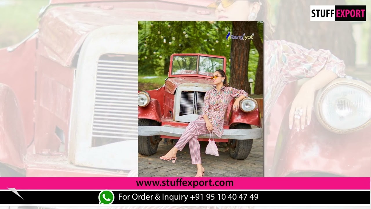 Rangjyot Avanta Vol 1 Premium Wear Western Top Bottom Collection Full Catalog At Wholesale Rate.
