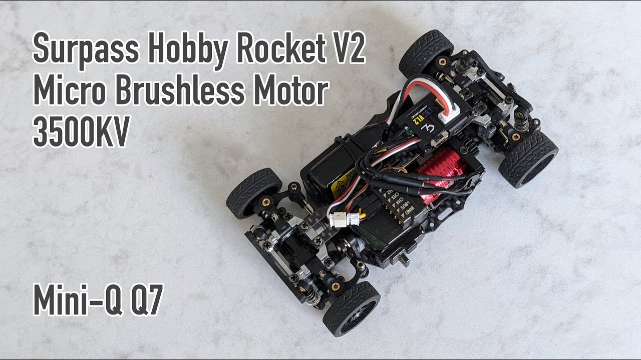 Surpass Hobby Rocket v2 1410 Brushless Motor 3500KV Review