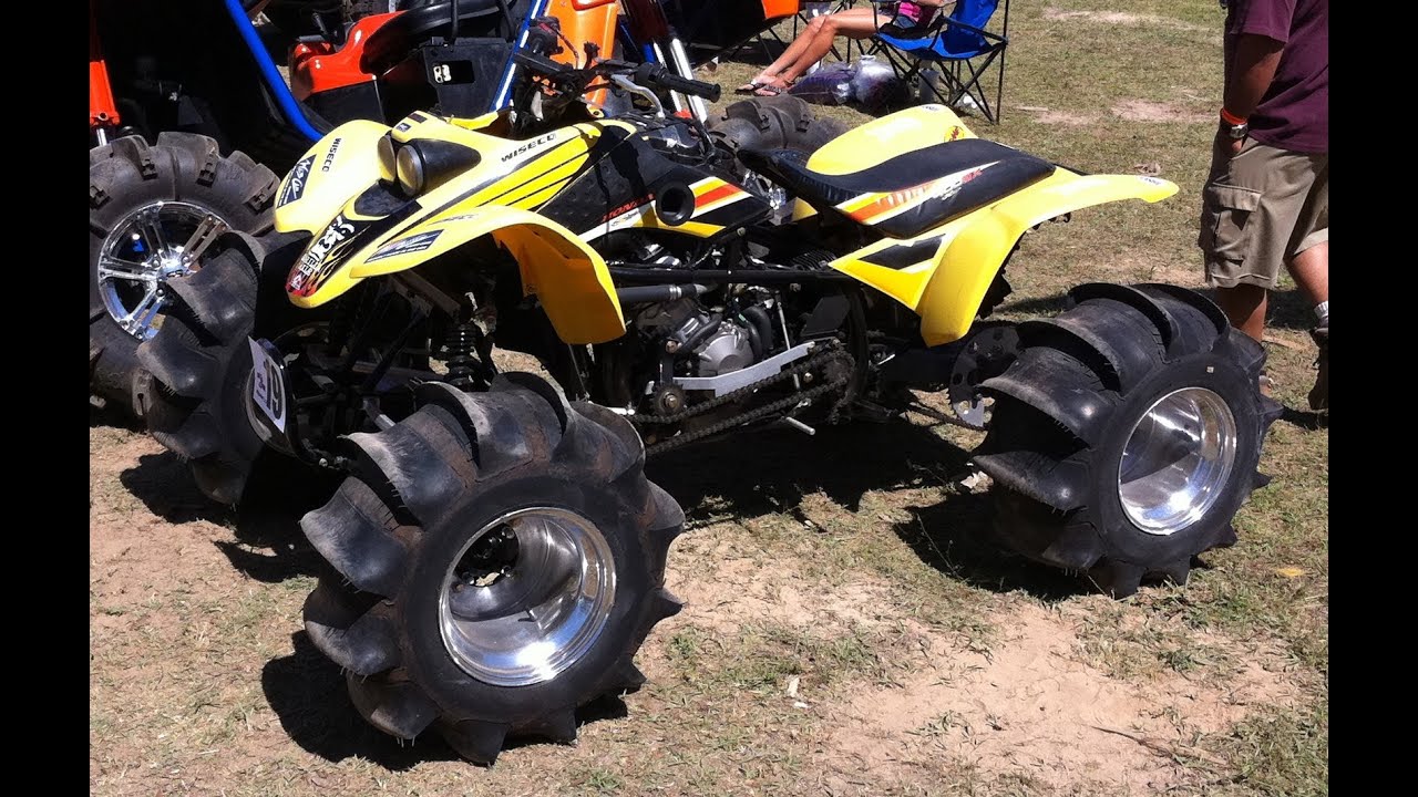 4x4 400EX WALKS ON WATER 600EX! Awesome Skimming! CBR600RR Engine on ATV! Hydroplaning Quad!!!