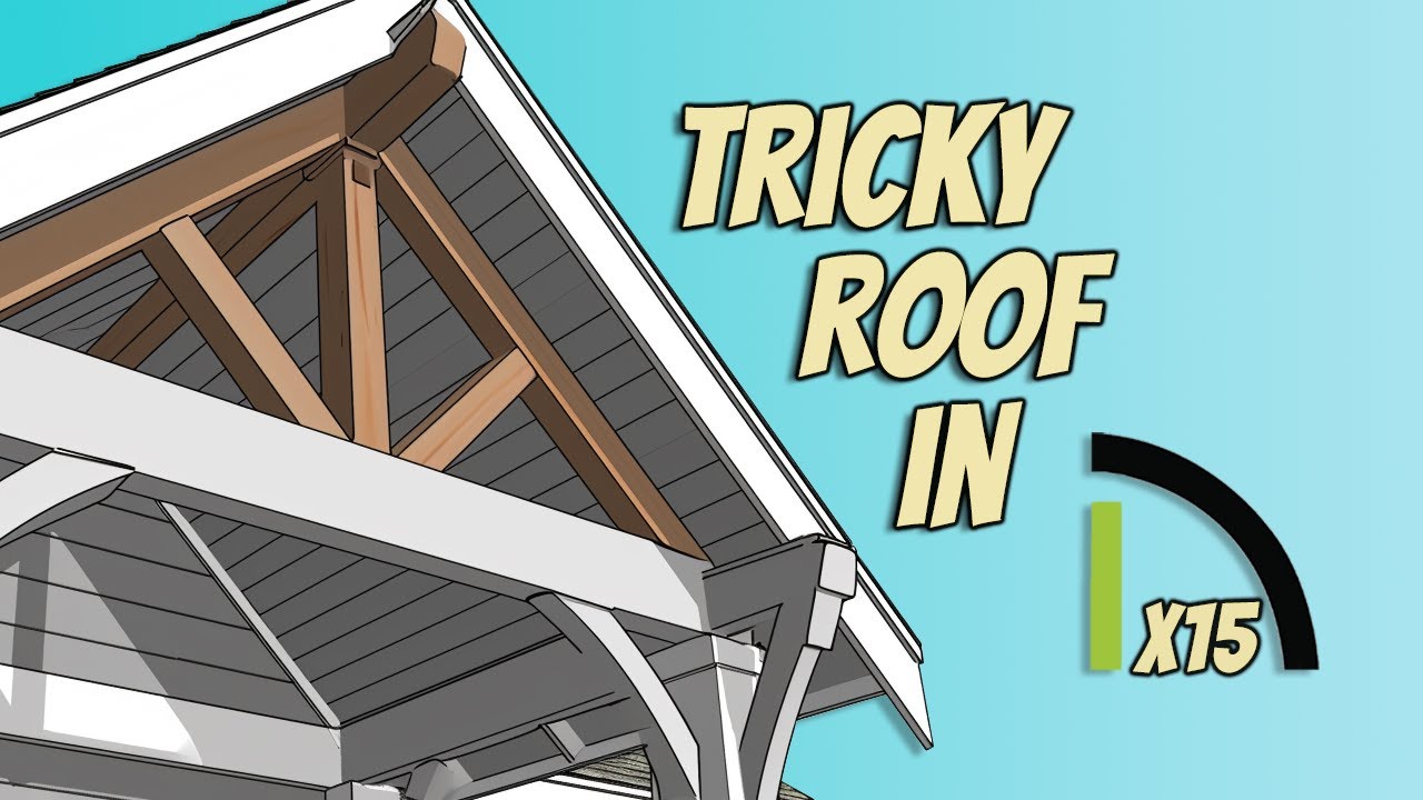 Tricky Roof Intersection in Chief Architect X15