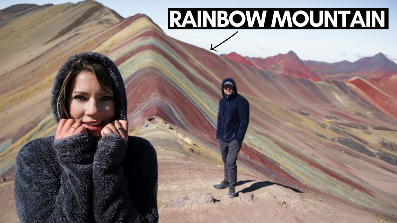 RAINBOW MOUNTAIN, PERU 🇵🇪 IT'S WAY BETTER THAN WE IMAGINED | VINICUNCA